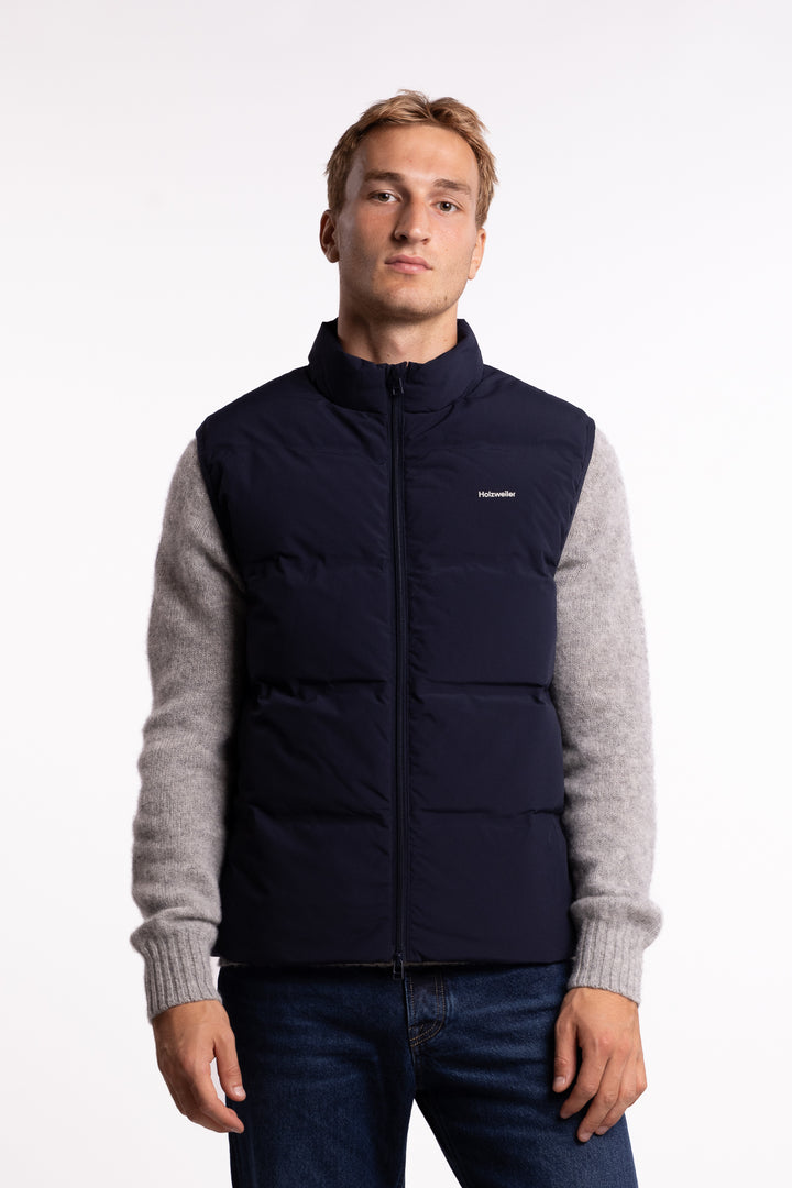 Daff Down Vest Dk. Navy