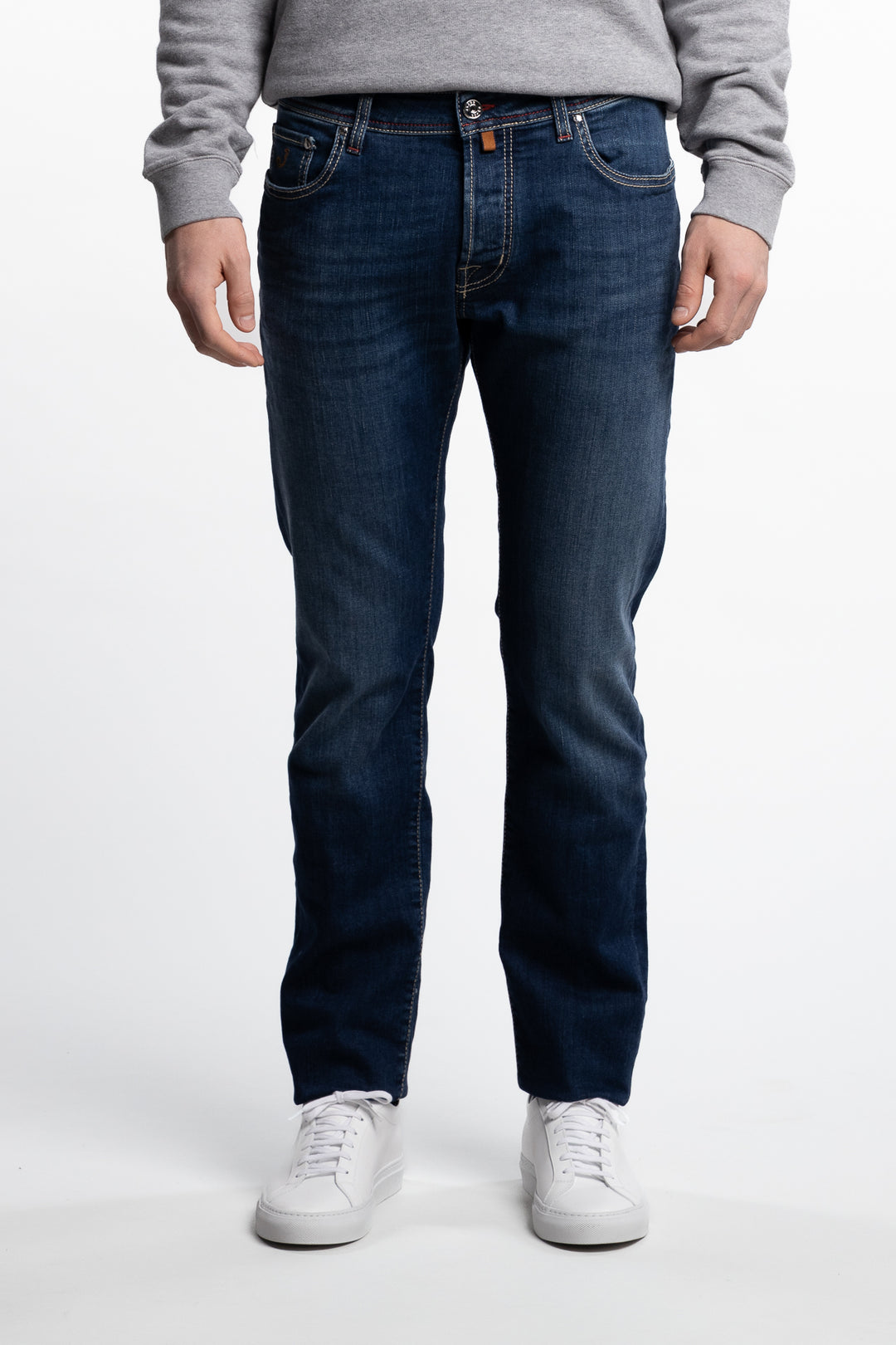 Bard Regular Slim Fit Stretch Jeans Washed Blue