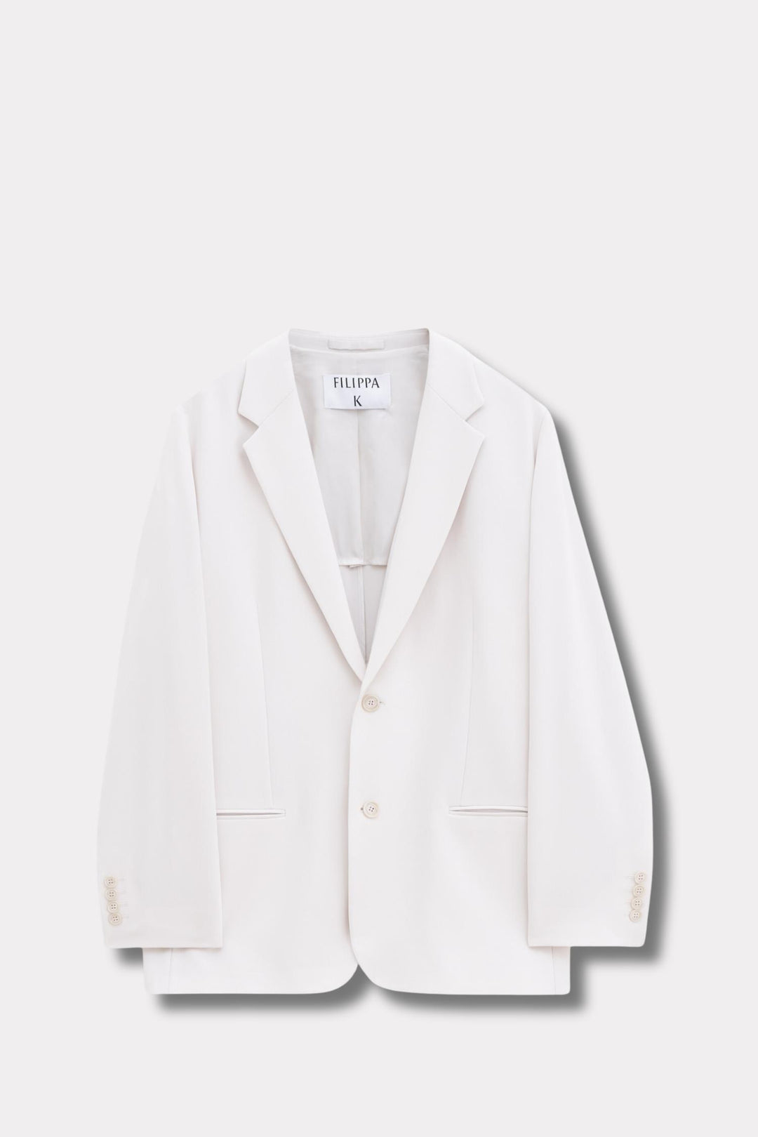 Relaxed Blazer- Ivory