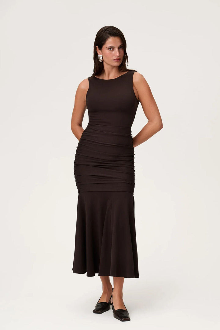 Arenzona Dress- Espresso