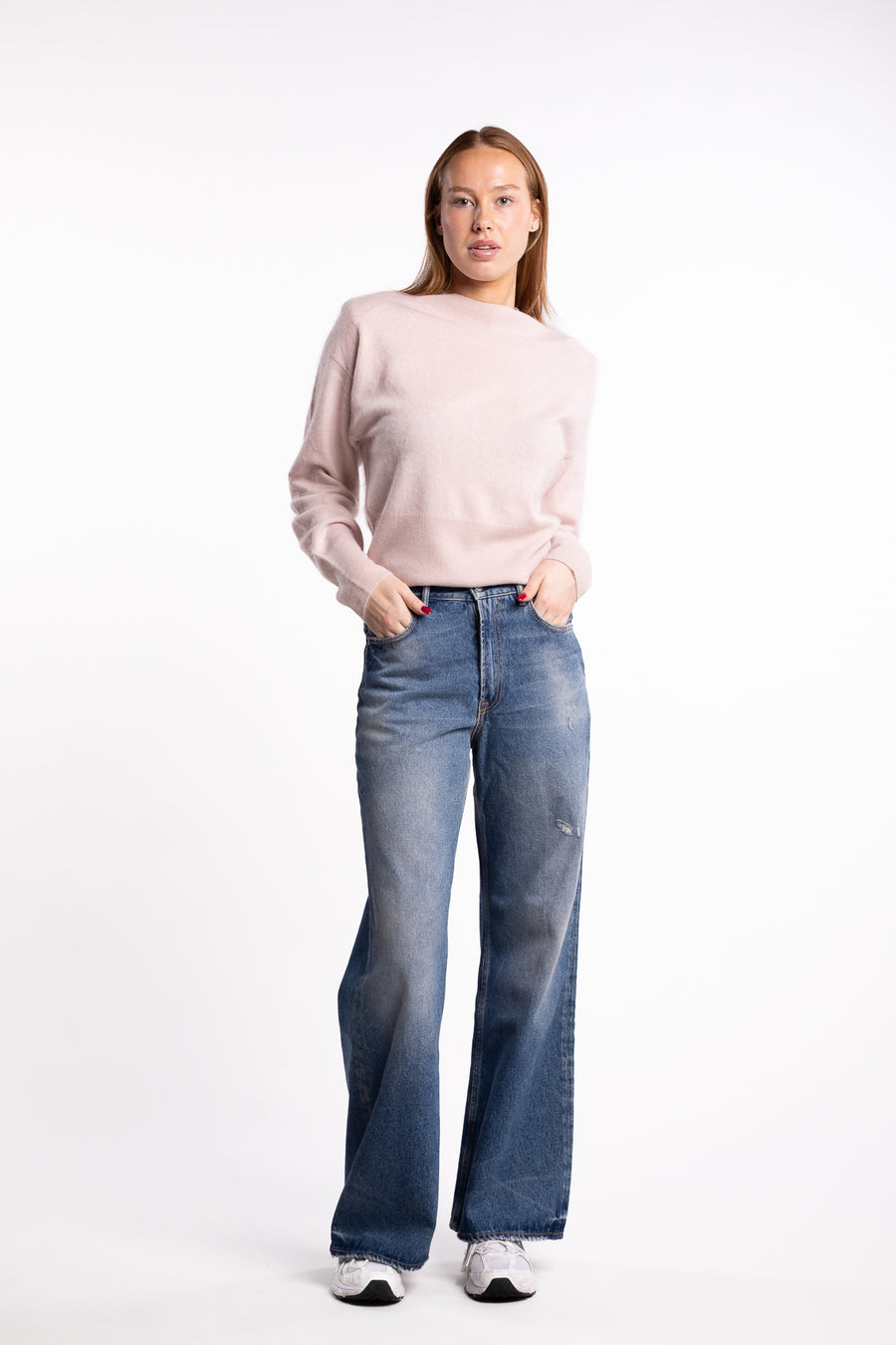 Sky knit- Soft pink