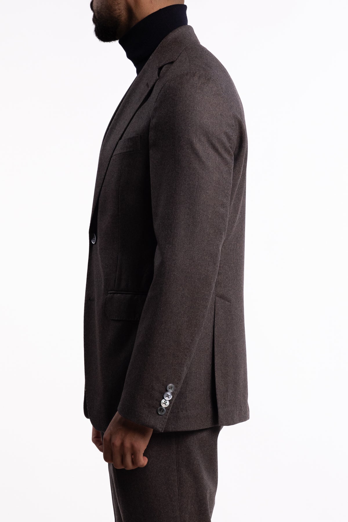 New Sienna Flanell Blazer Brown
