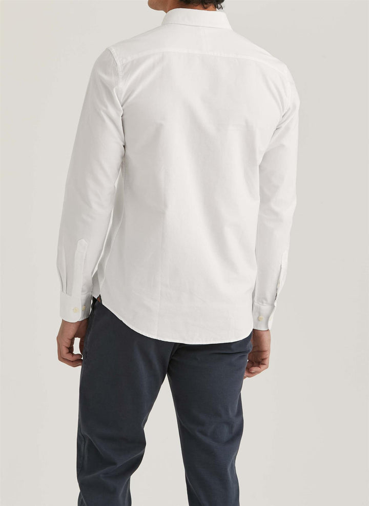 Oxford Slim Fit Button Down Shirt White