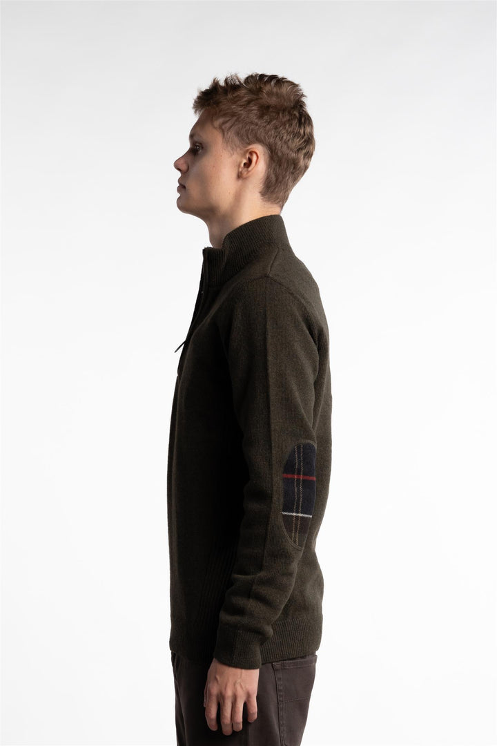 Holden Half Zip Dark Olive