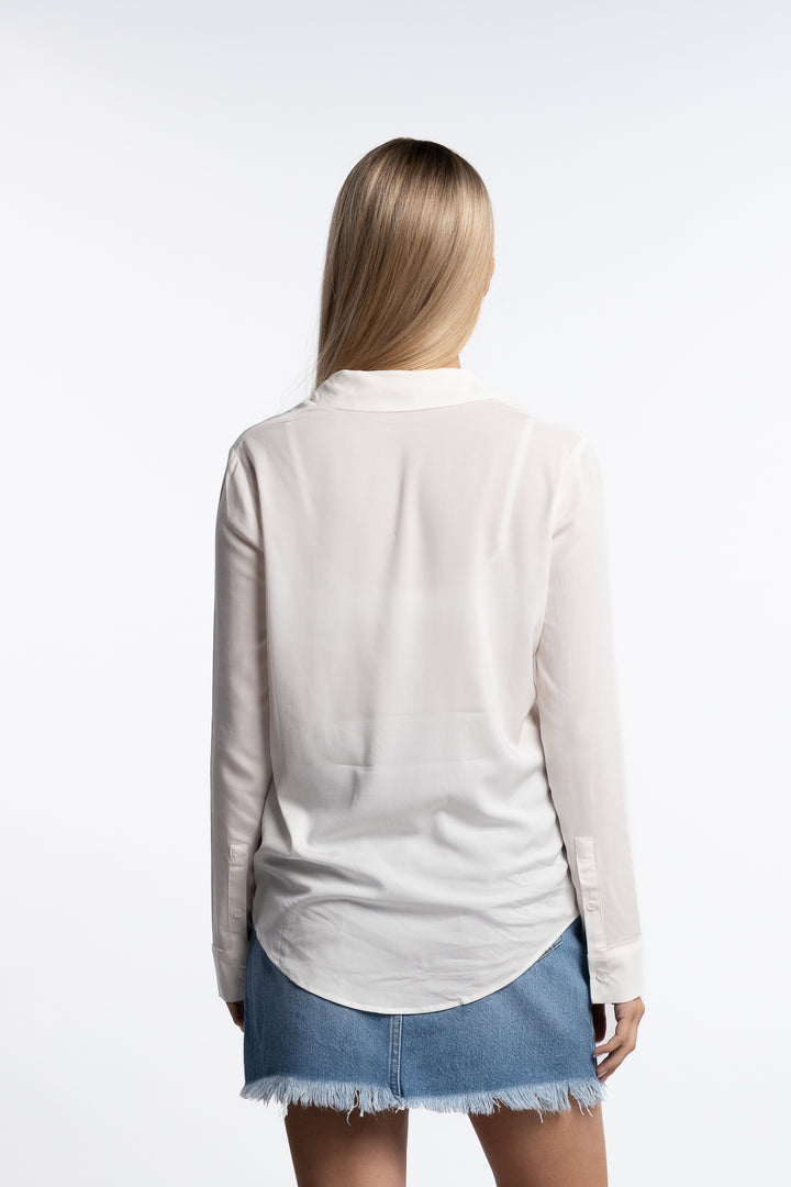 Milly NP Shirt 9942- Clear Cream