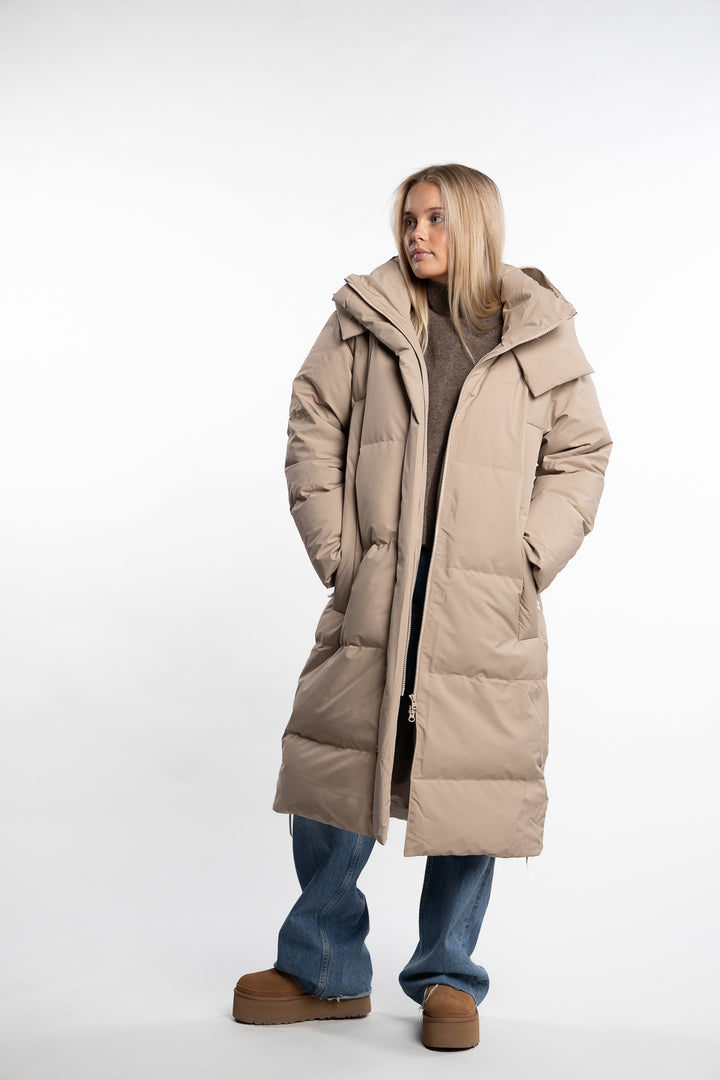 Stranda Down Jacket- Beige