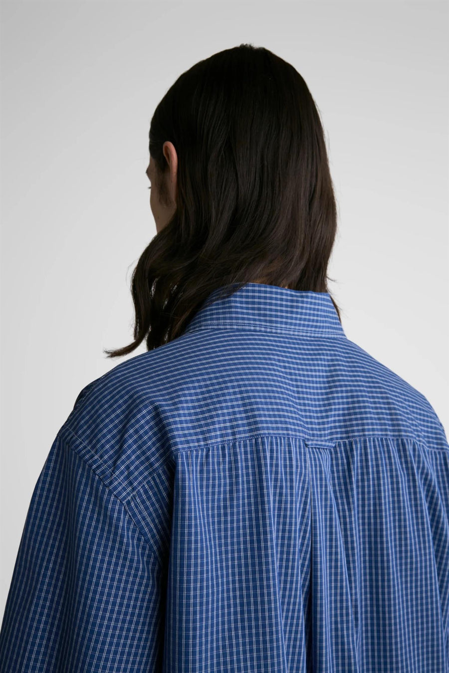 Brass Tee Blue Clerk Check