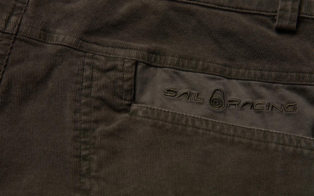 Grinder Corduroy Shorts Mud Green