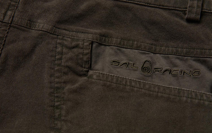 Grinder Corduroy Shorts Mud Green
