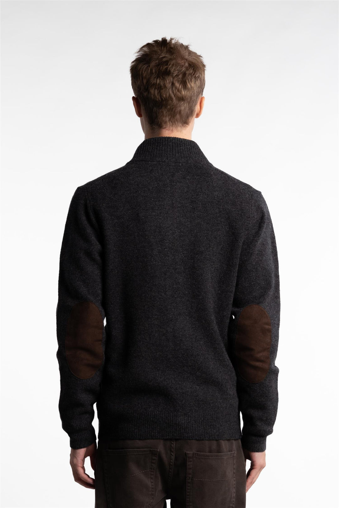 Essential Patch Zip Charcoal