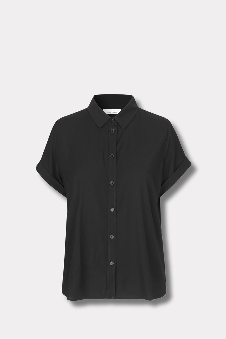 Majan ss shirt 9942- Black