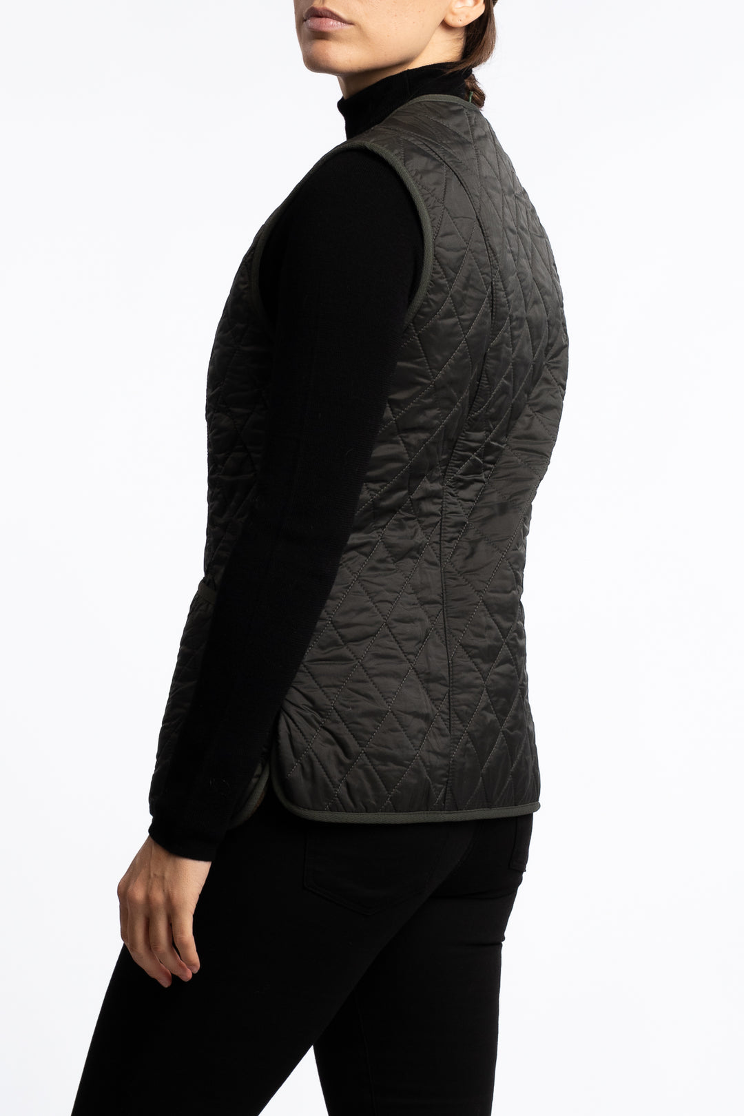 Betty Fleece Vest- Olive