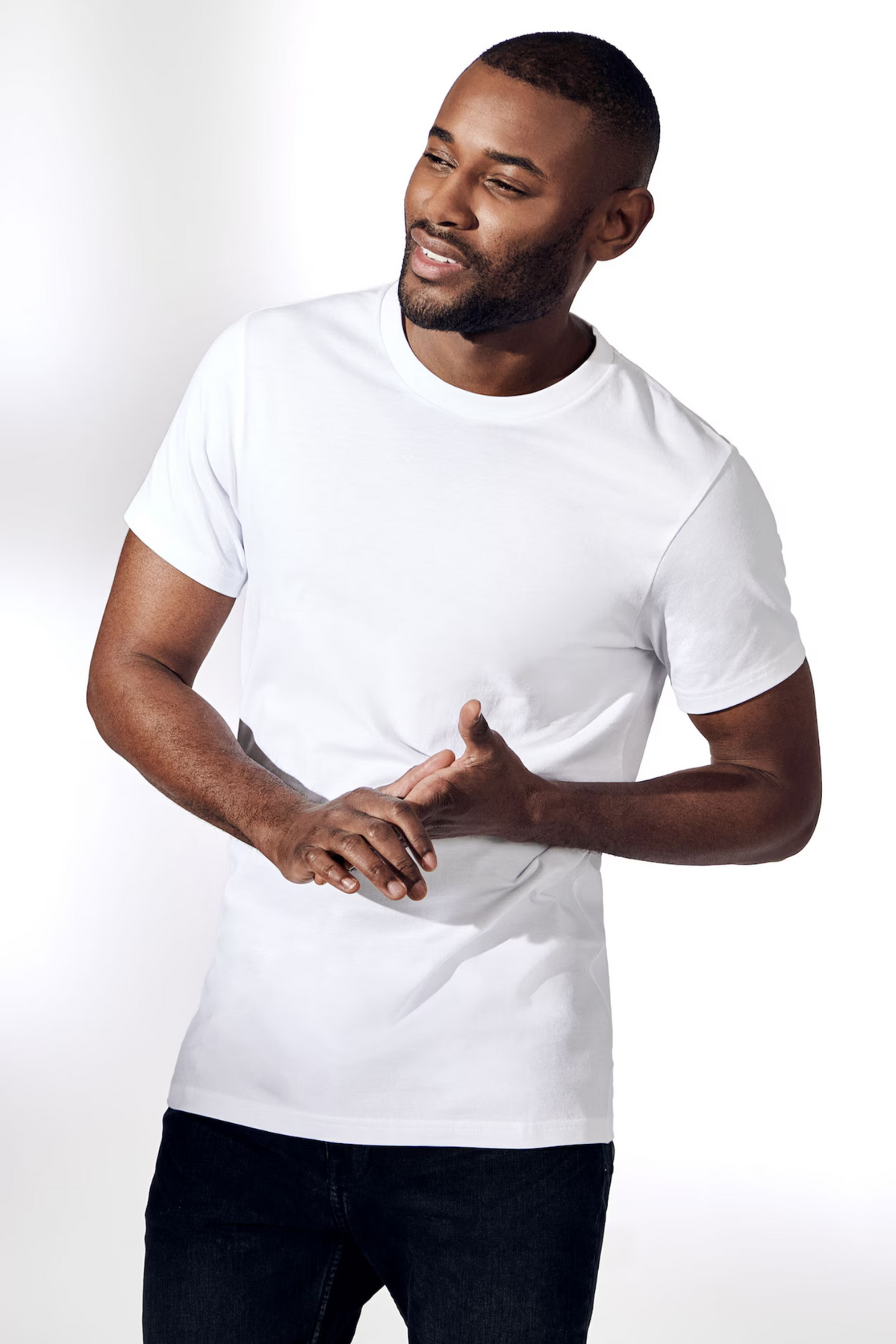 Crew Neck Regular White