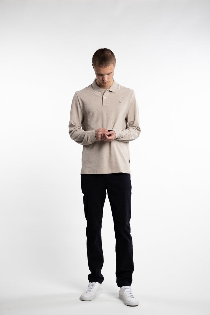 Camden LS Polo Khaki