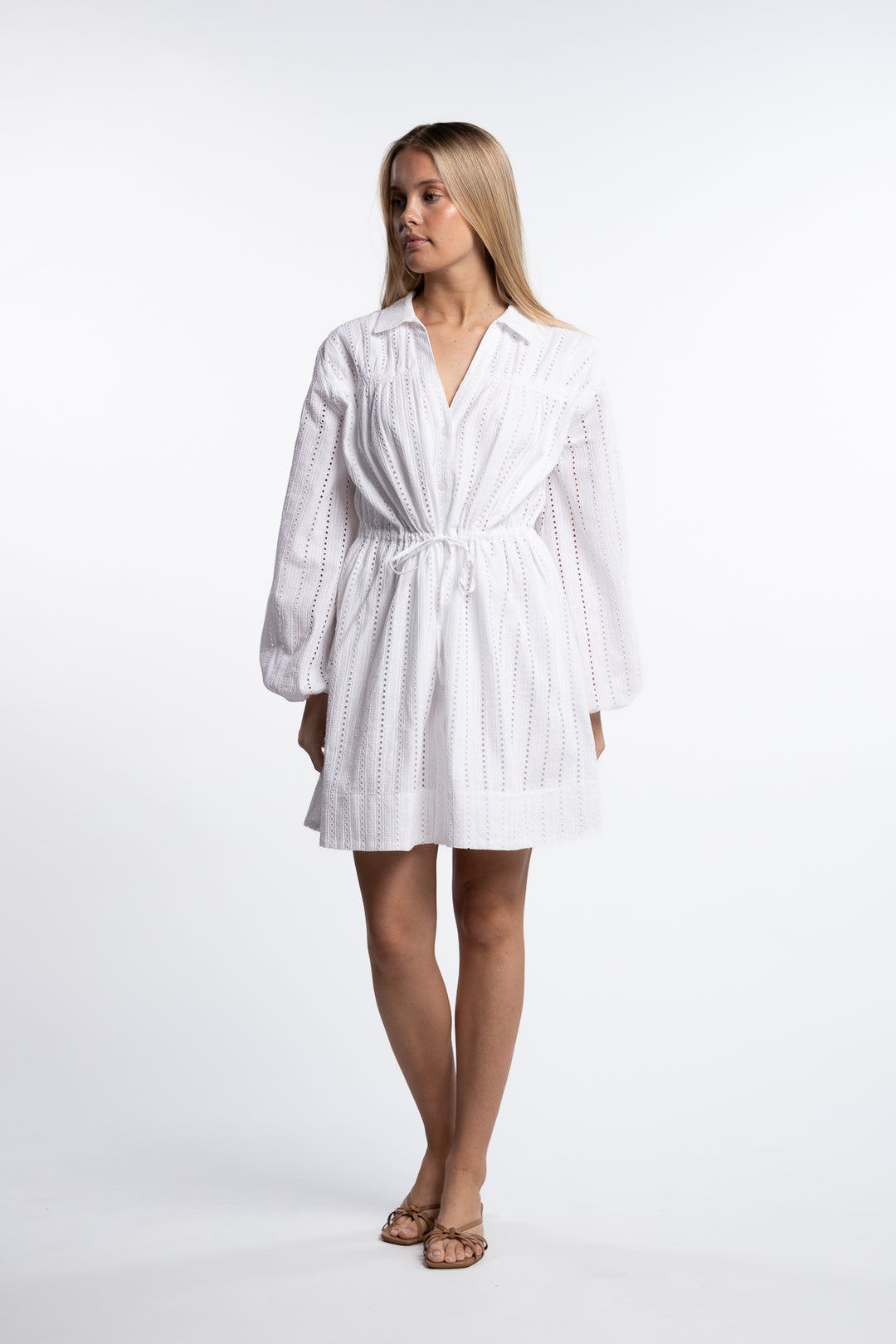 Samanarola Dress 15643- White