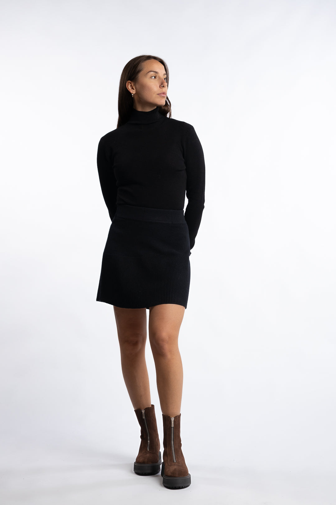Drew Merino Skirt- Black