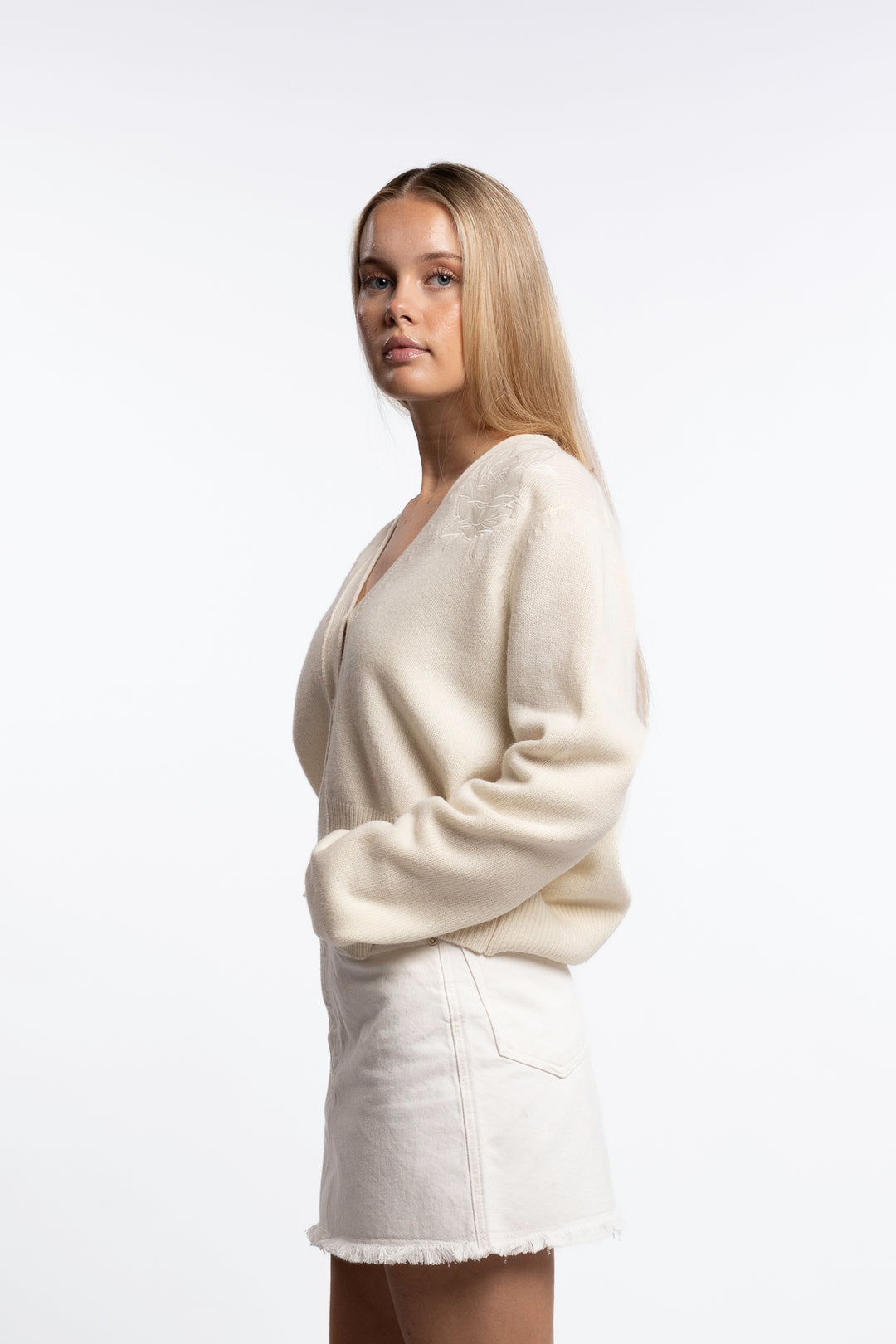 Thorn Cardigan- Cream