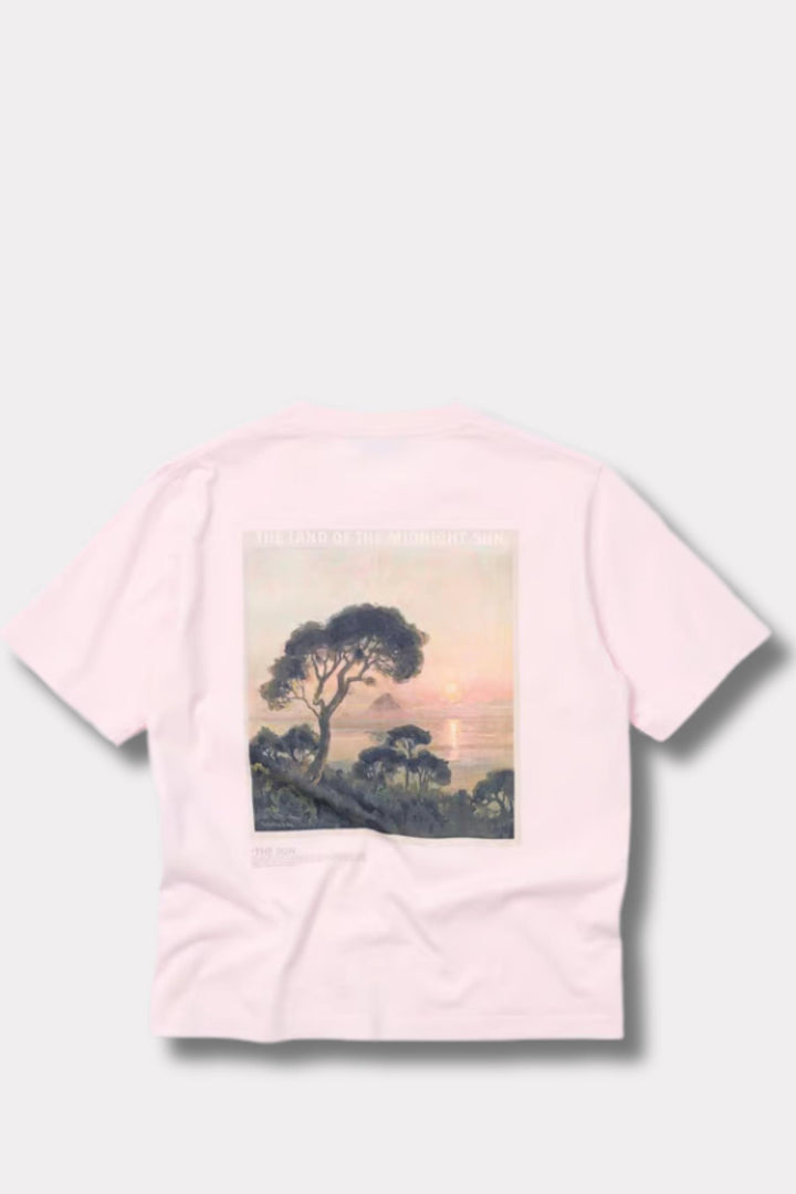 Kjerag National Tee- Lt. Pink