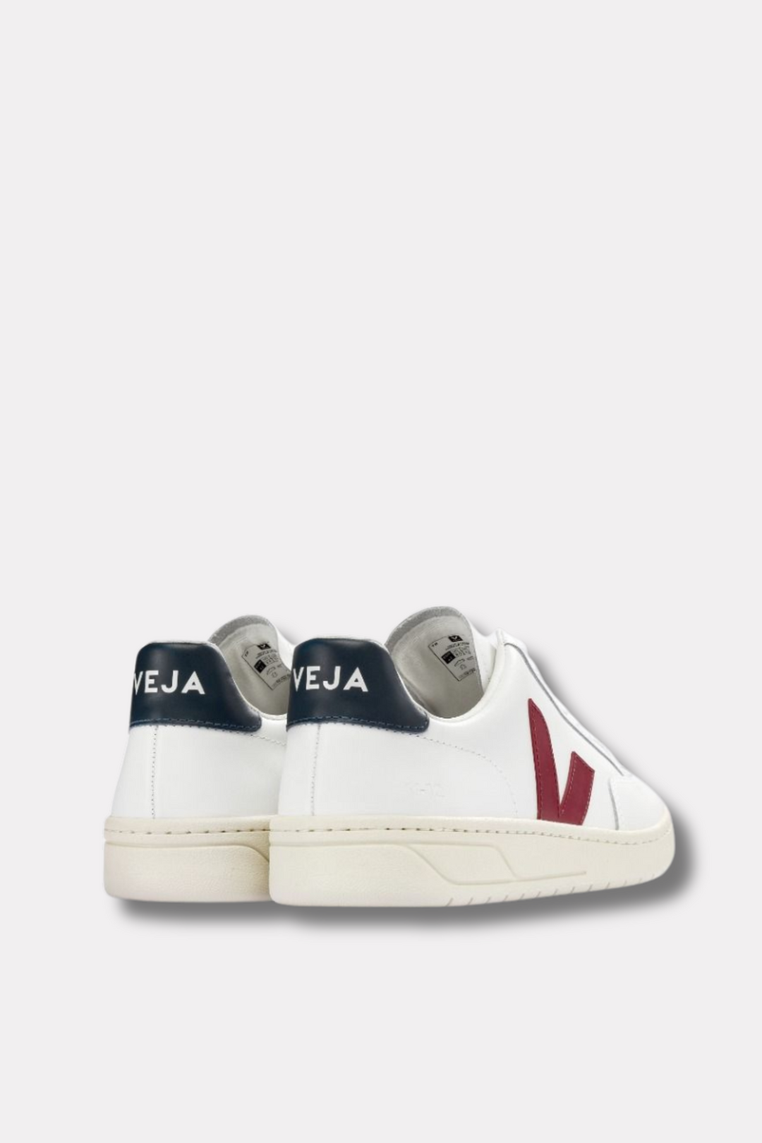 V-12 Leather White Marsala Nautico