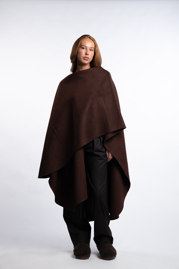 Camoens Shawl- Mahogany