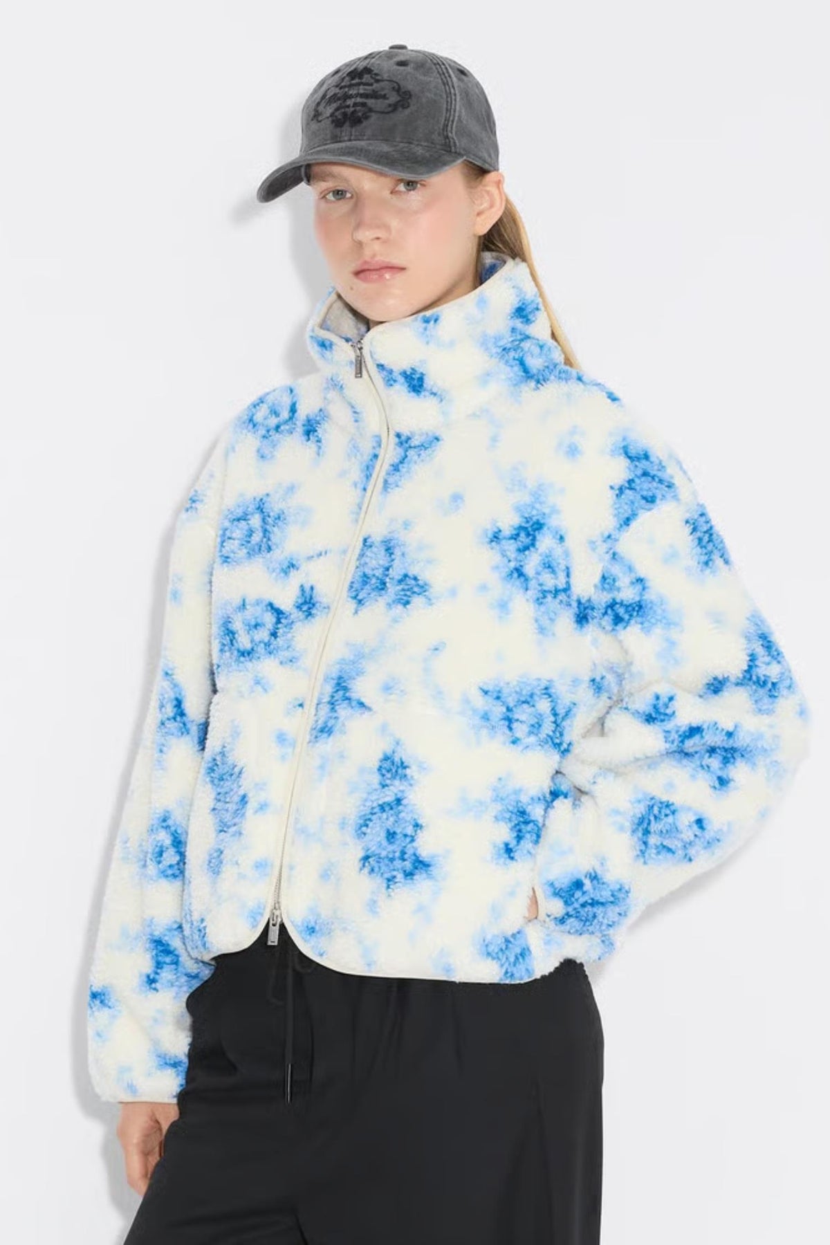 Rype Fleece Jacket-White Mix