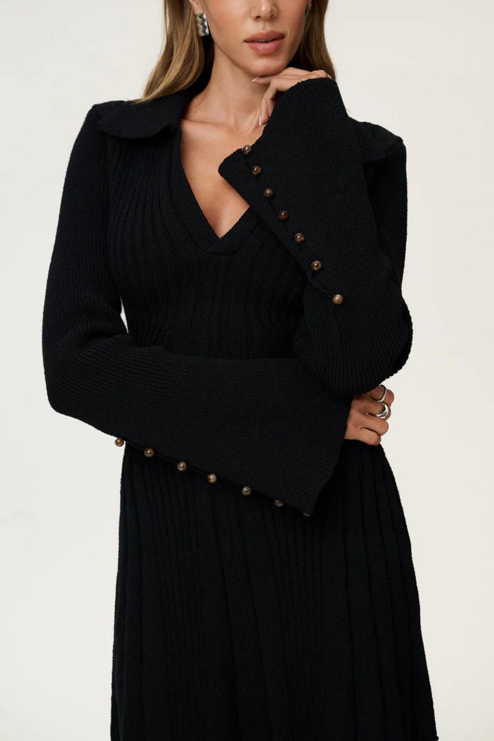 Sondrio Mini Dress- Black