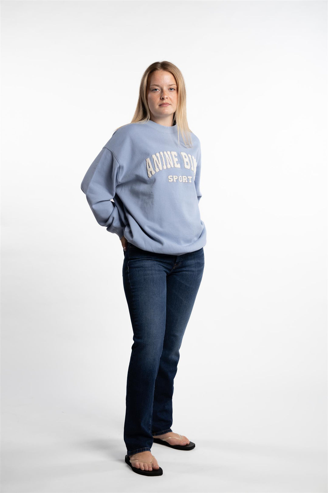 Tyler Sweatshirt- Capri Blue