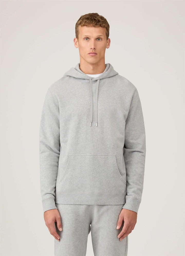 Loopback Hoodie Grey Melange