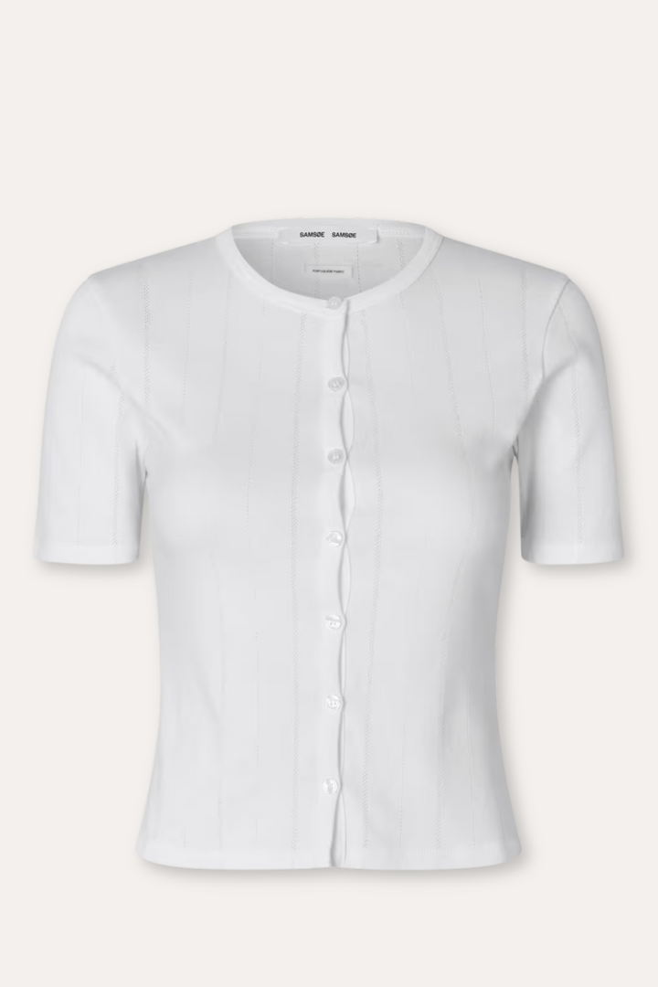 Sajuni SS Cardigan 15901 - White