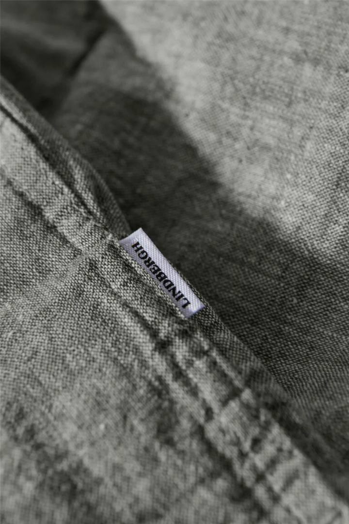 Casual Linen Blend Resort S/S Army