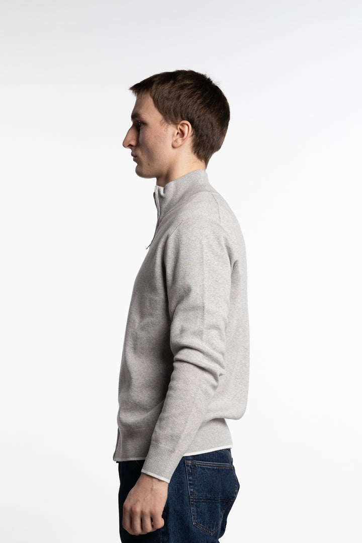 Nate Cardigan Light Grey