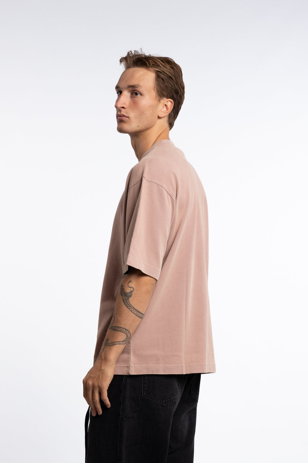 Crew Neck T-Shirt Lavender Purple