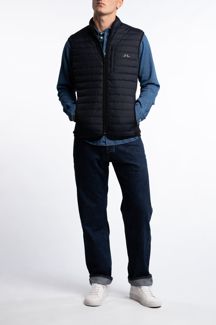 Pace Down Liner Vest Navy