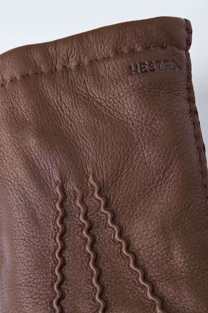 Matthew Deerskin Gloves Chocolate