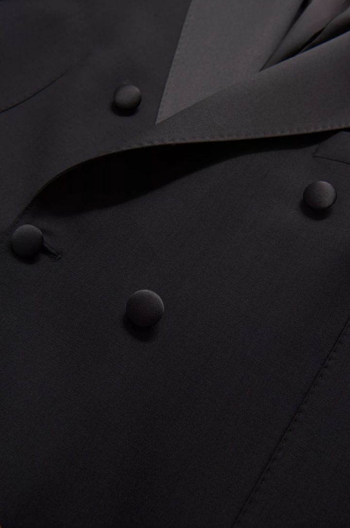 Farris Tuxedo Blazer Black
