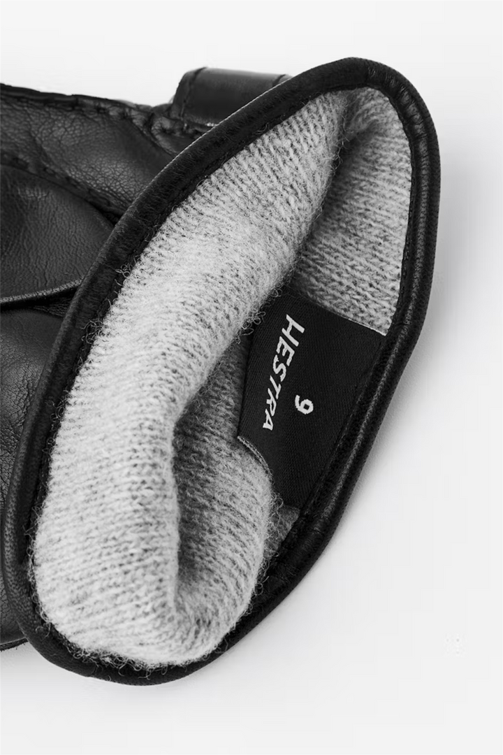 Jake Leather Gloves Black