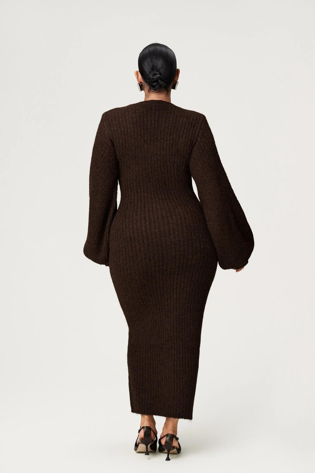 Montana Dress- Brown Melange