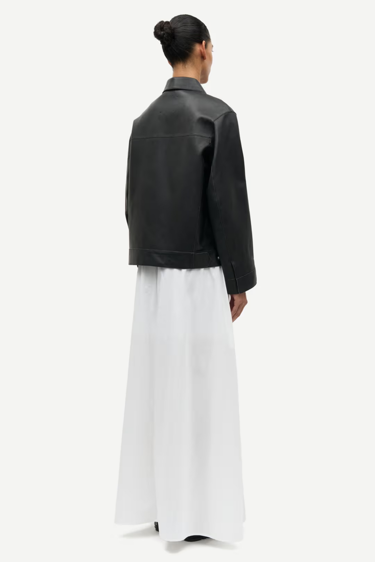 Satina maxi skirt 15904