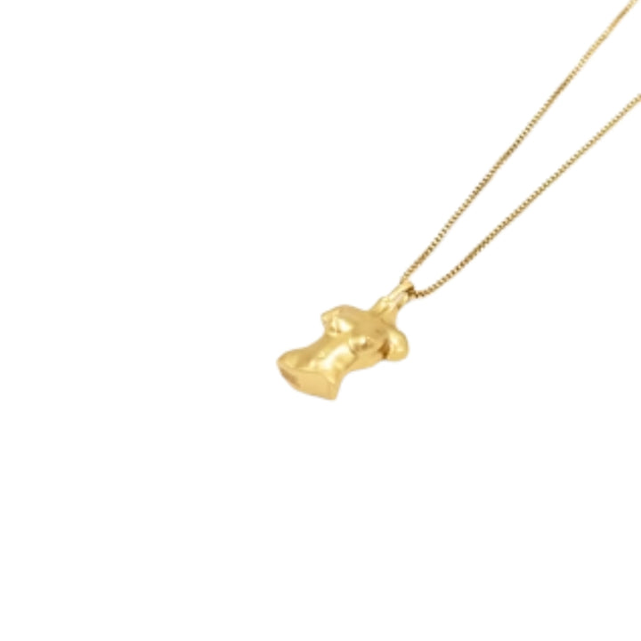 Figure necklace- Gold