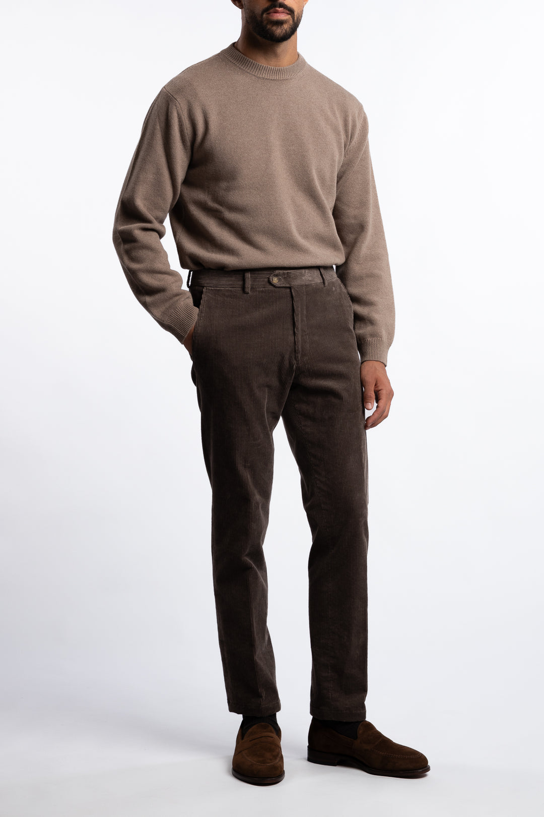 Denz Trousers Baked Beige