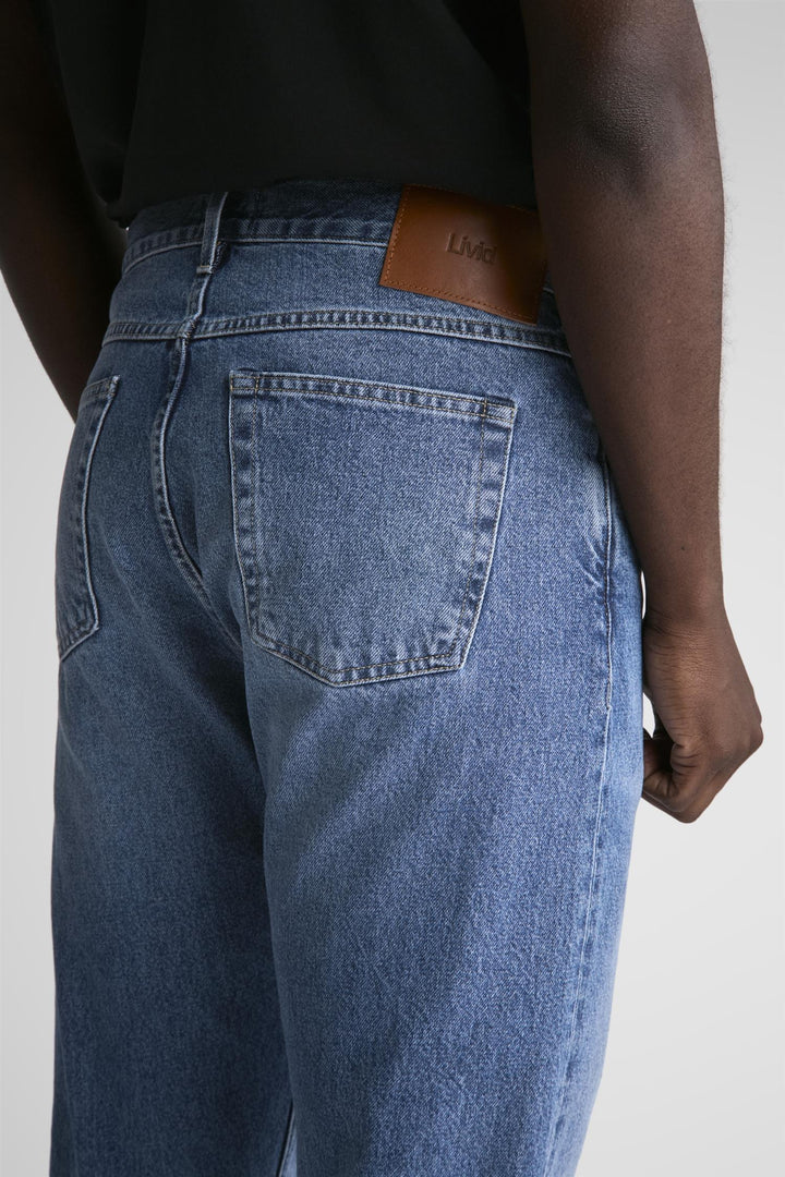 Kai Relaxed Tapered Fit Jeans Japan New Blue