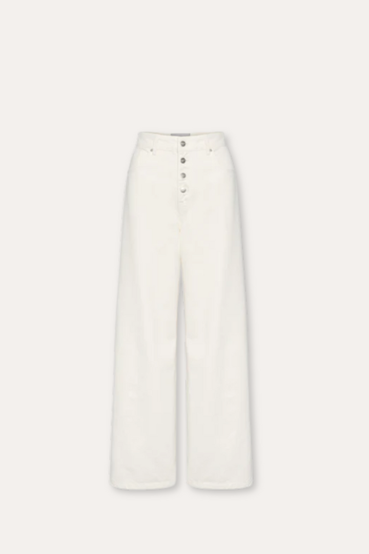 Loose Pant- Cream