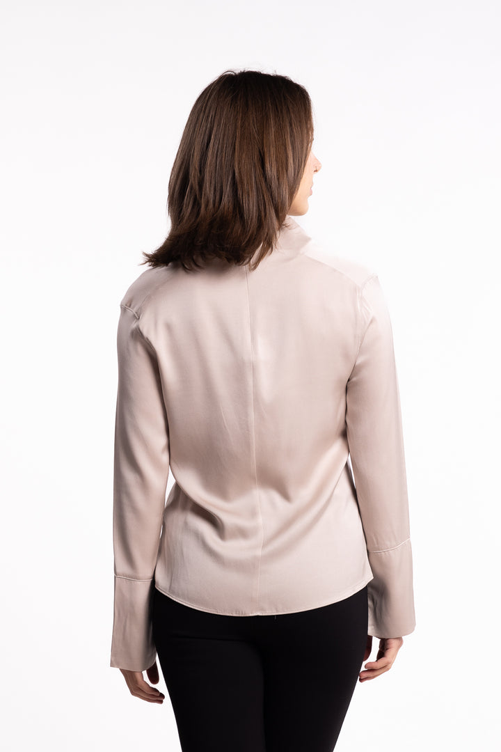 Ayumi Blouse- Greige
