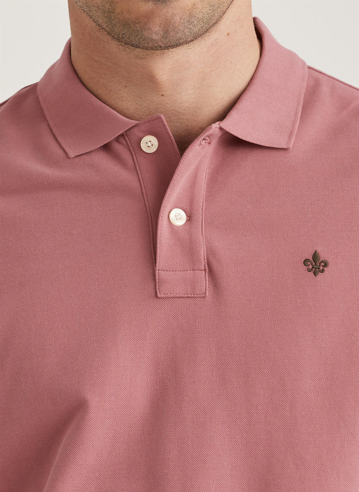 Camden LS Polo Pink