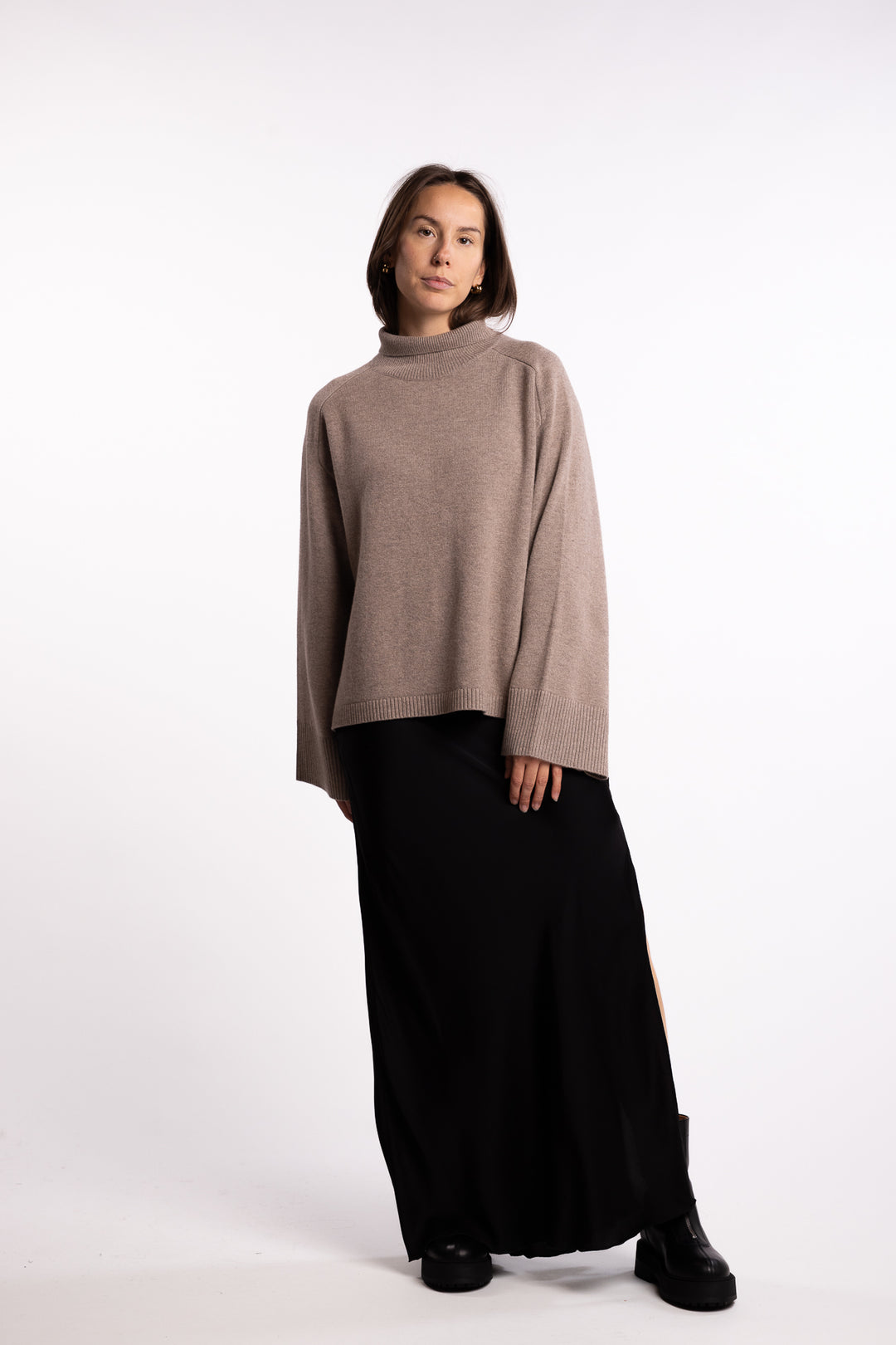 Cape Cod Turtleneck- Wheat
