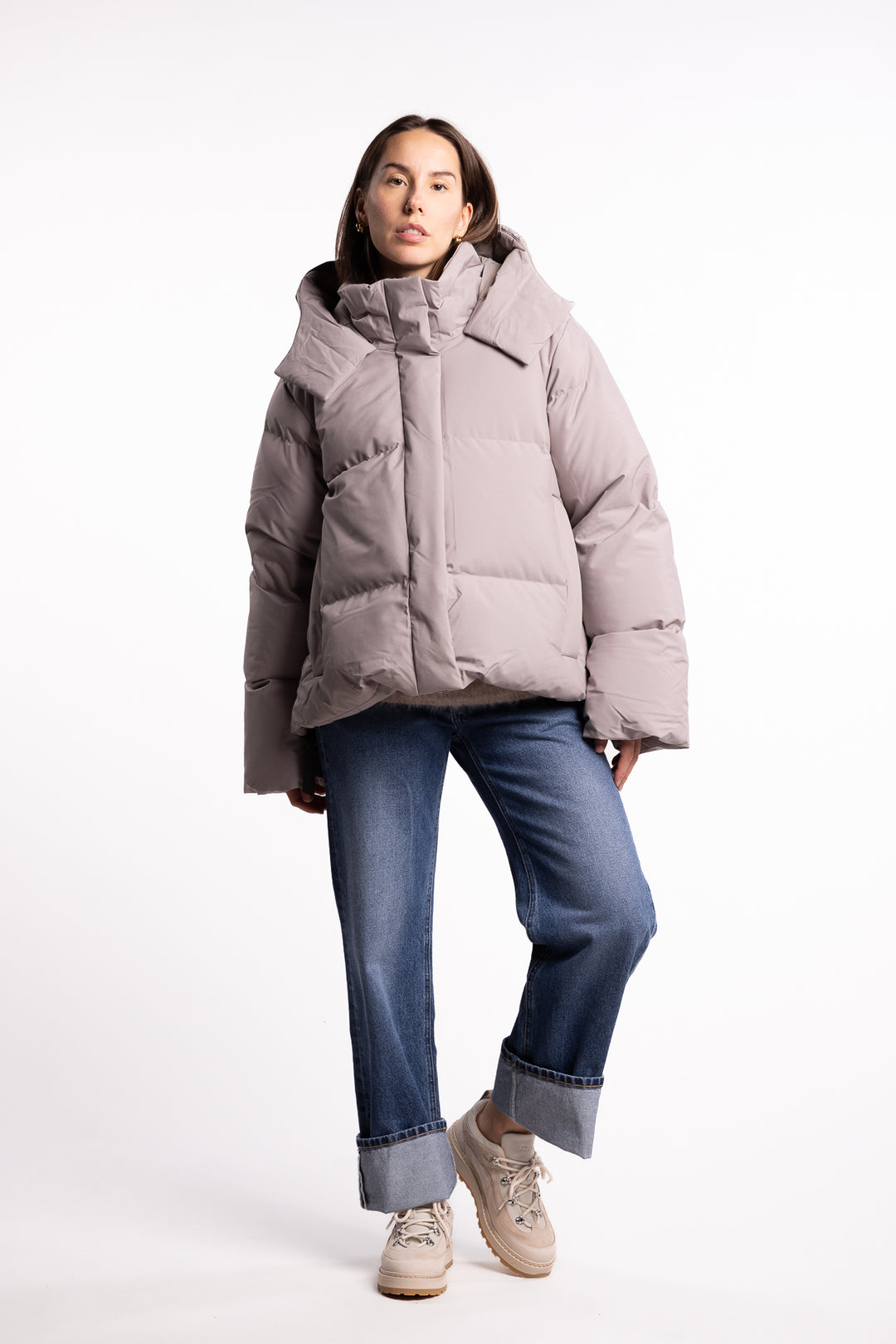 Selje down jacket- Low tide
