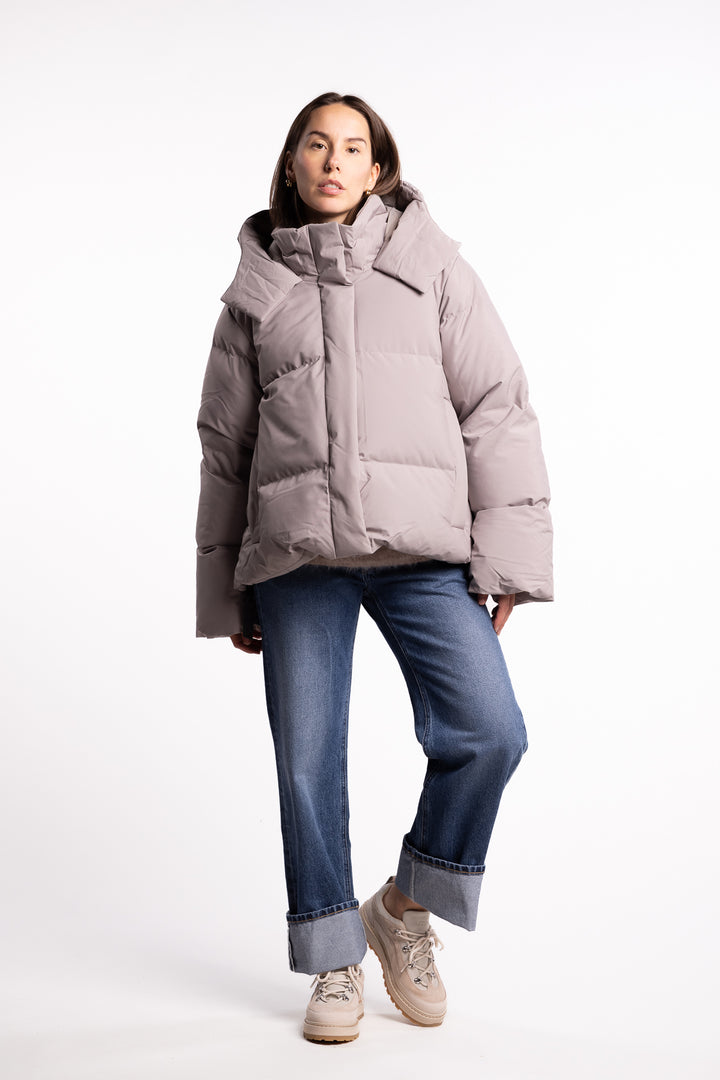 Selje down jacket- Low tide