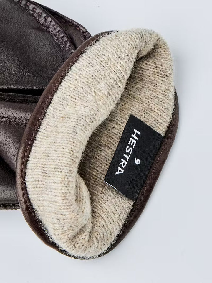 Jake Leather Gloves Espresso
