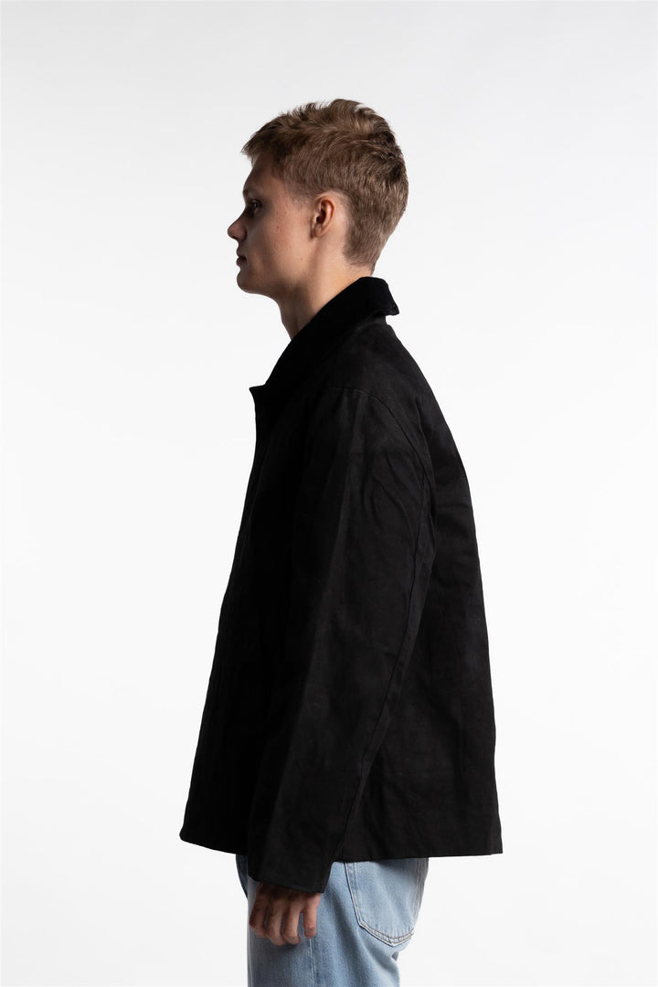 Danni Waxed Jacket Black