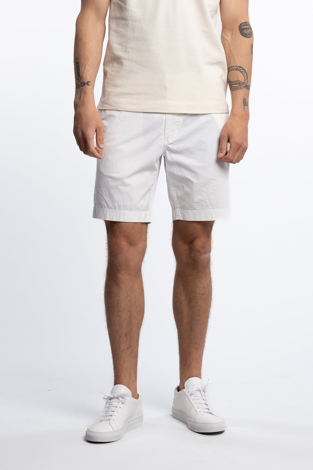Helmsman Chino Shorts Off White
